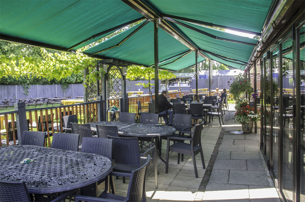 Covered Garden Area